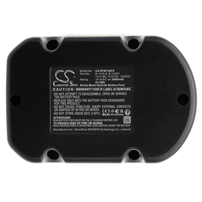 Аккумулятор Ryobi, CBI1442D, CDL1441P, CID1442P, 3000 мАч, CS фото 4