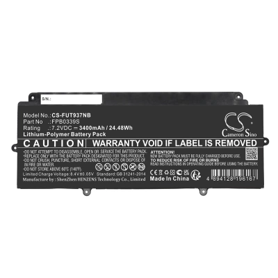 Аккумулятор Fujitsu, FUTRO MU937, 3400 мАч, CS фото 3