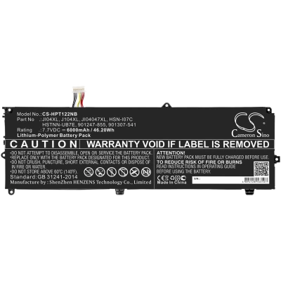 Аккумулятор HP, Elite X2 1012 G2 (1KE45AW), Elite X2 1012 G2 (1LW05EA), Elite X2 1012 G2 (1KE51AW), 6000 мАч, CS фото 5