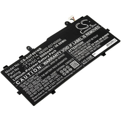 Аккумулятор Asus, VivoBook Flip 14 TP401CA-EC012T, VivoBook Flip 14 TP401NA-EC007T, TP401MA-BZ031TS, 5000 мАч, CS фото 1