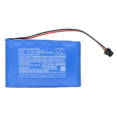 Аккумулятор Bistos, BT-740 pulse oximeter, BT-770 pulse oximeter, BT740 pulse oximeter, 4400 мАч, CS фото 2