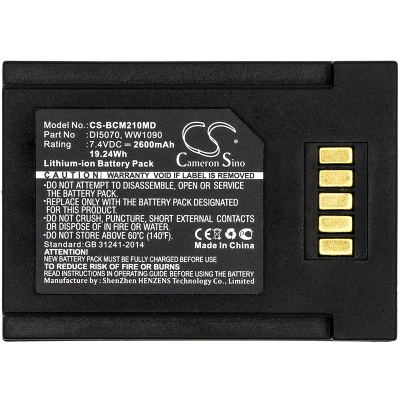 Аккумулятор BCI, SpectrO2 Pulse Oximeters, SpectrO2 10, SpectrO2 20, 2600 мАч, CS фото 2