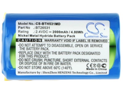 Аккумулятор BrandTech, accu-jet, accu-jet pipette controllers, 2000 мАч, CS фото 2