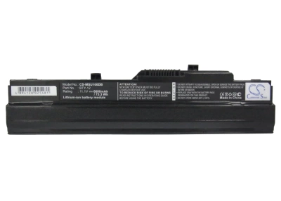 Аккумулятор MSI | Advent | CMS | Medion | LG | Datron | Ahtec, Wind 90, Wind U100, Wind U100-002LA, 6600 мАч, CS фото 5