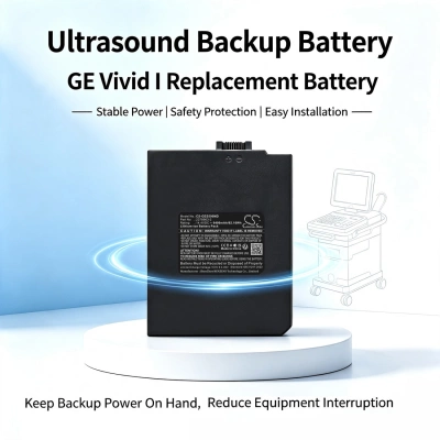 Аккумулятор GE, Echographe Voluson I, Vivid I, Vivid q, 6400 мАч, CS фото 6