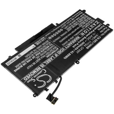Аккумулятор Dell, Latitude 5289 2-in-1, Latitude 7390 2-in-1, 3850 мАч, CS фото 4