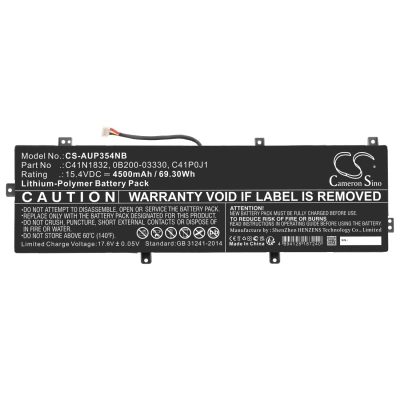 Аккумулятор Asus, Pro P3540FA-EJ0056R, Pro P3540FA-EJ0811R, PRO P3540FB-BQ0253T, 4500 мАч, CS фото 2