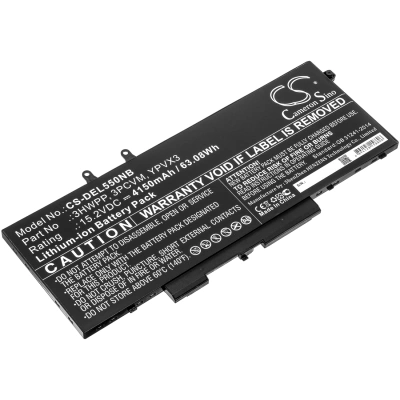 Аккумулятор Dell, Latitude 14 5410, Latitude 14 5410 2X9Y9, Latitude 14 5410 3TKJ6, 4150 мАч, CS фото 1