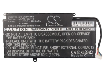Аккумулятор Dell, Vostro 5460, Vostro 5470, Vostro 5460D-2426, 4600 мАч, CS фото 4