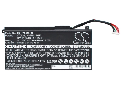 Аккумулятор HP, Envy 17-3000, Envy 17T-3000, Envy 17T-3200, 7740 мАч, CS фото 1