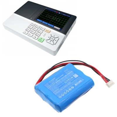 Аккумулятор Zoncare, ECG EKG monitor, P-2273, iMAC 300, 2600 мАч, CS фото 6