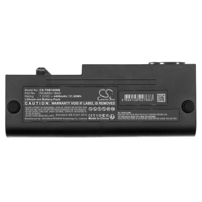 Аккумулятор Toshiba, Netbook NB100, Netbook NB100-01G, Netbook NB100-111, 4400 мАч, CS фото 4