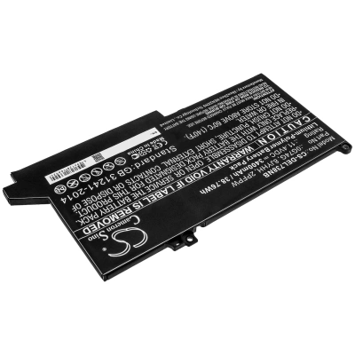 Аккумулятор Dell, Latitude 12 7280, Latitude 12 7480, Latitude 12 5300, 3400 мАч, CS фото 5
