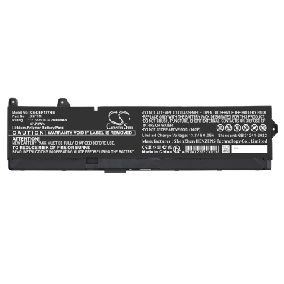 Аккумулятор Dell, Precision 17 7770, Precision 7670 Performance, 7600 мАч, CS фото 3