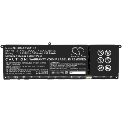 Аккумулятор Dell, Vostro 3510, Vostro 3515, Vostro 5410, 3800 мАч, CS фото 4