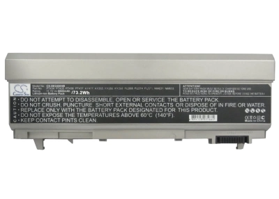 Аккумулятор Dell, Latitude E6400, Latitude E6500, Precision M2400, 6600 мАч, CS фото 2