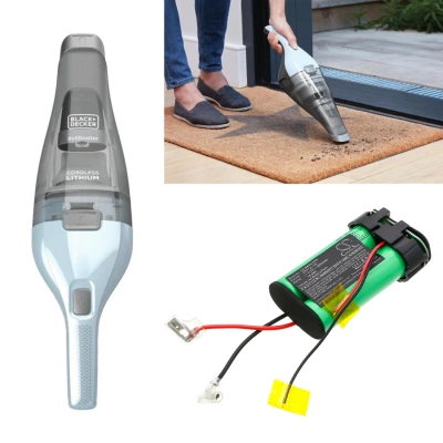 Аккумулятор Black+Decker, HNV215B, HNV215B12, 2500 мАч, CS фото 3