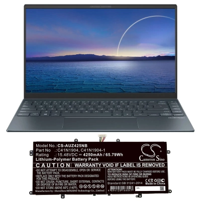 Аккумулятор Asus, Deluxe 14S, UX425IA, X435EA, 4250 мАч, CS фото 3