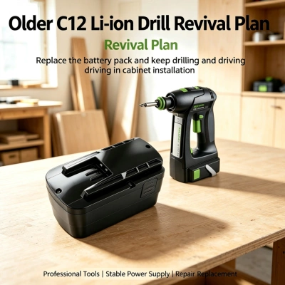 Аккумулятор Festool, C12, C12LI, 564247, 2100 мАч, CS фото 6