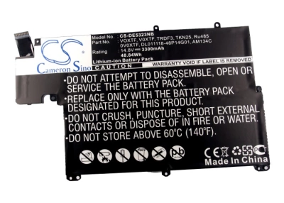 Аккумулятор Dell, Inspiron 5323, Inspiron 13z-5323, Vostro V3360, 3300 мАч, CS фото 4
