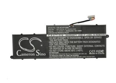 Аккумулятор Acer, Aspire V5-122P, Aspire V5 122P, Aspire E3-111-28HL, 2640 мАч, CS фото 7