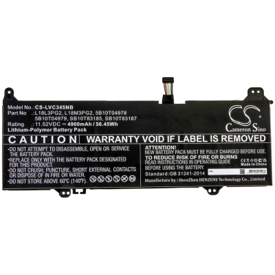 Аккумулятор Lenovo, Chromebook S345-14AST (81WX0008GE), 14e ChromeBook 81MH0011AU, Chromebook S345-14AST (81WX), 4900 мАч, CS фото 4