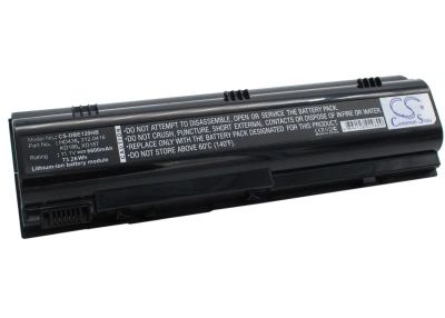 Аккумулятор Dell, Inspiron 1300, Inspiron B120, Inspiron B130, 6600 мАч, CS фото 4