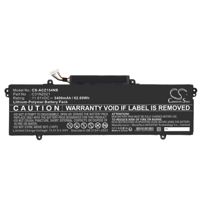 Аккумулятор Asus, ZENBOOK 14X OLED UX5401EA-KN511TS, ZENBOOK 14X UX5401EA-KN511TS, ZenBook 14 Flip OLED UN5401QA-KN06, 5400 мАч, CS фото 4