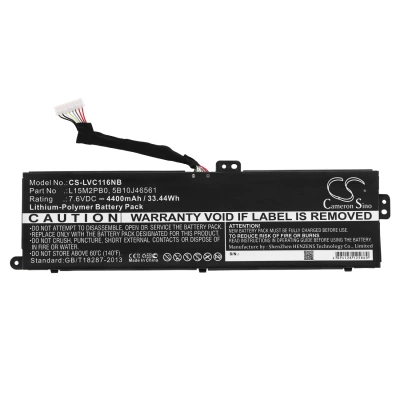 Аккумулятор Lenovo, Chromebook 11.6, 100S-11IBY, 4400 мАч, CS фото 3