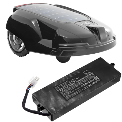 Аккумулятор Husqvarna, Solarmower 1998, Solarmower 1999, Solarmower 2000, 1800 мАч, CS фото 6