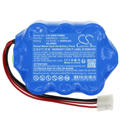Аккумулятор Simonson-Wheel, Defibrillator DMS730, Defibrillator 750, 4000 мАч, CS фото 5