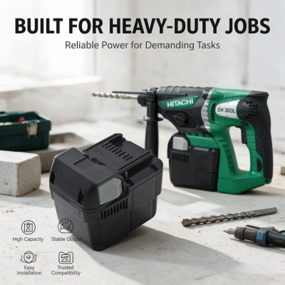 Аккумулятор Hitachi, DH 36DAL, DH36DL, 3000 мАч, CS фото 8
