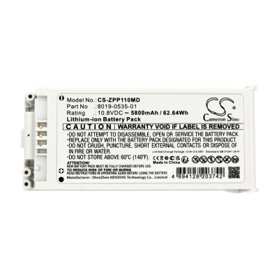 Аккумулятор ZOLL, AED Pro, Defibrillators R Series, Defibrillators E Series, 5800 мАч, CS фото 5