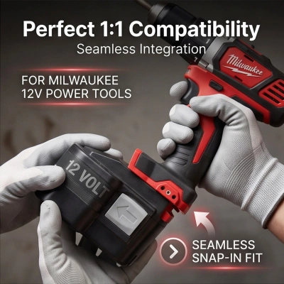 Аккумулятор Milwaukee, 0502-23, 0502-25, 0502-52, 3300 мАч, CS фото 6