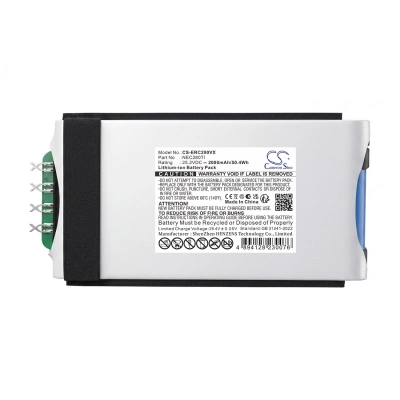 Аккумулятор Eureka, NEC280, NEC280TL, NEC285GR, 2000 мАч, CS фото 3