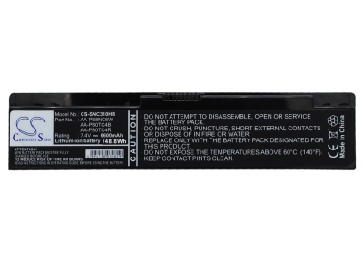 Аккумулятор Samsung, NP-N310, NP-N310-KA03, NP-N310-KA04, 6600 мАч, CS фото 4