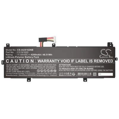 Аккумулятор Asus, BX430, BX430UA, BX430UQ, 4200 мАч, CS фото 3