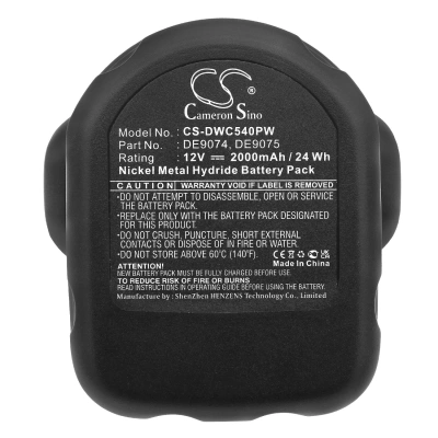 Аккумулятор Würth | DeWalt | Roller | Rems, 700900320, BS12A Power, 152250-27, 2000 мАч, CS фото 2