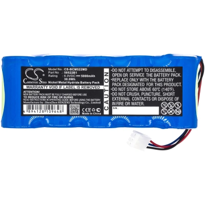 Аккумулятор Nonin | BCI, Capnocheck Plus, 9400, Sleep CO2 Monitor, 5000 мАч, CS фото 5