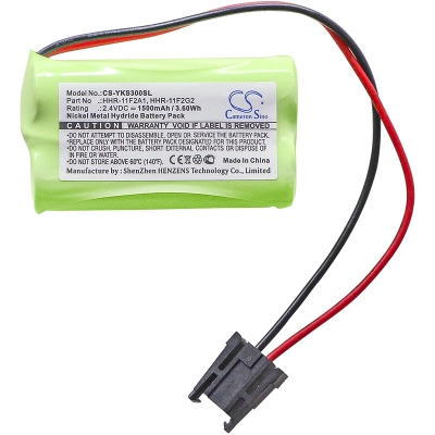 Аккумулятор Yokogawa, S9129FA, CS1000, CS-3000, 1500 мАч, CS фото 4