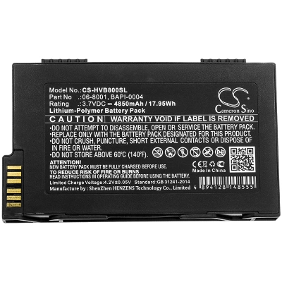 Аккумулятор HumanWare, BrailleNote, VoiceNote Apex, 4850 мАч, CS фото 3