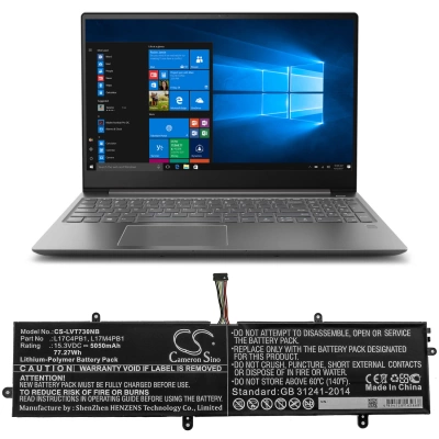 Аккумулятор Lenovo, IdeaPad 720S-15IKB(81AC), V730-15, IdeaPad 720S-15IKB(81AC002XGE), 5050 мАч, CS фото 4