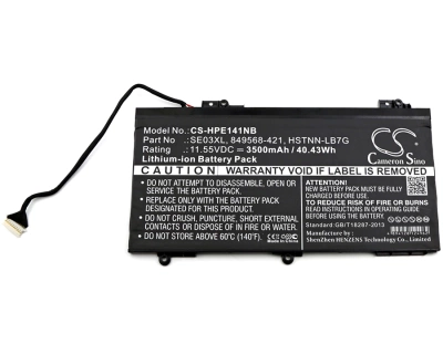 Аккумулятор HP, Pavilion 14-AL000, Pavilion 14-AL001ng, Pavilion 14-AL003ng, 3500 мАч, CS фото 3
