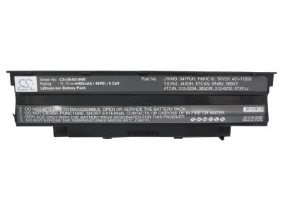 Аккумулятор Dell, Inspiron 13R, Inspiron 13R N3010, Inspiron 13R N3010D, 4400 мАч, CS фото 2