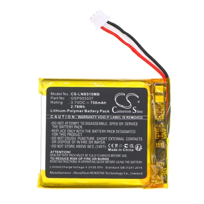 Аккумулятор Lionelo | TakTark, Babyline 5.1 ( 3 wires version ), BM603, VM603, 750 мАч, CS фото 6