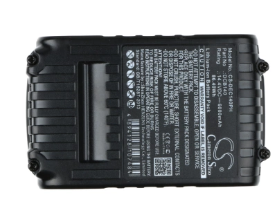 Аккумулятор DeWalt, XR Li-Ion 14.4V, DCB090, DCD720, 6000 мАч, CS фото 5