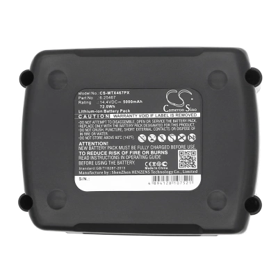 Аккумулятор Metabo, BS 14.4 LTX Impuls, ULA 14.4-18, BS 14.4 6.02105.50, 5000 мАч, CS фото 6