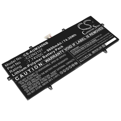 Аккумулятор Asus, ZenBook 14 OLED UX3402, ZenBook 14 OLED UM3402YA-KM063W, ZenBook 14 OLED UX3402ZA-KM023W, 9600 мАч, CS фото 1