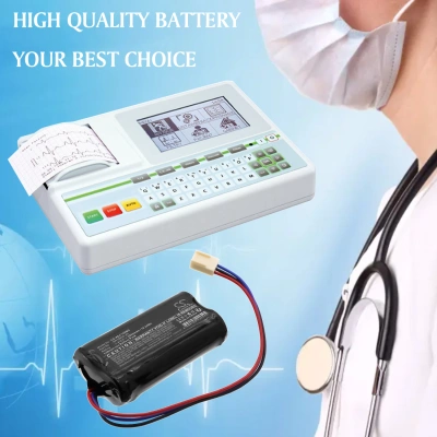 Аккумулятор Aspel, AsCard, ECG ASPEL ASCARD GREY, M-Trace electrocardiographs, 2600 мАч, CS фото 4
