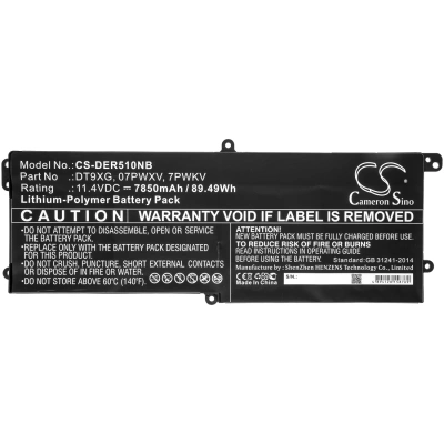 Аккумулятор Dell, ALWA51M-D1746B, Alienware Area 51m ALWA51M-D1968B, Alienware Area 51m ALWA51M-D1766B, 7850 мАч, CS фото 4